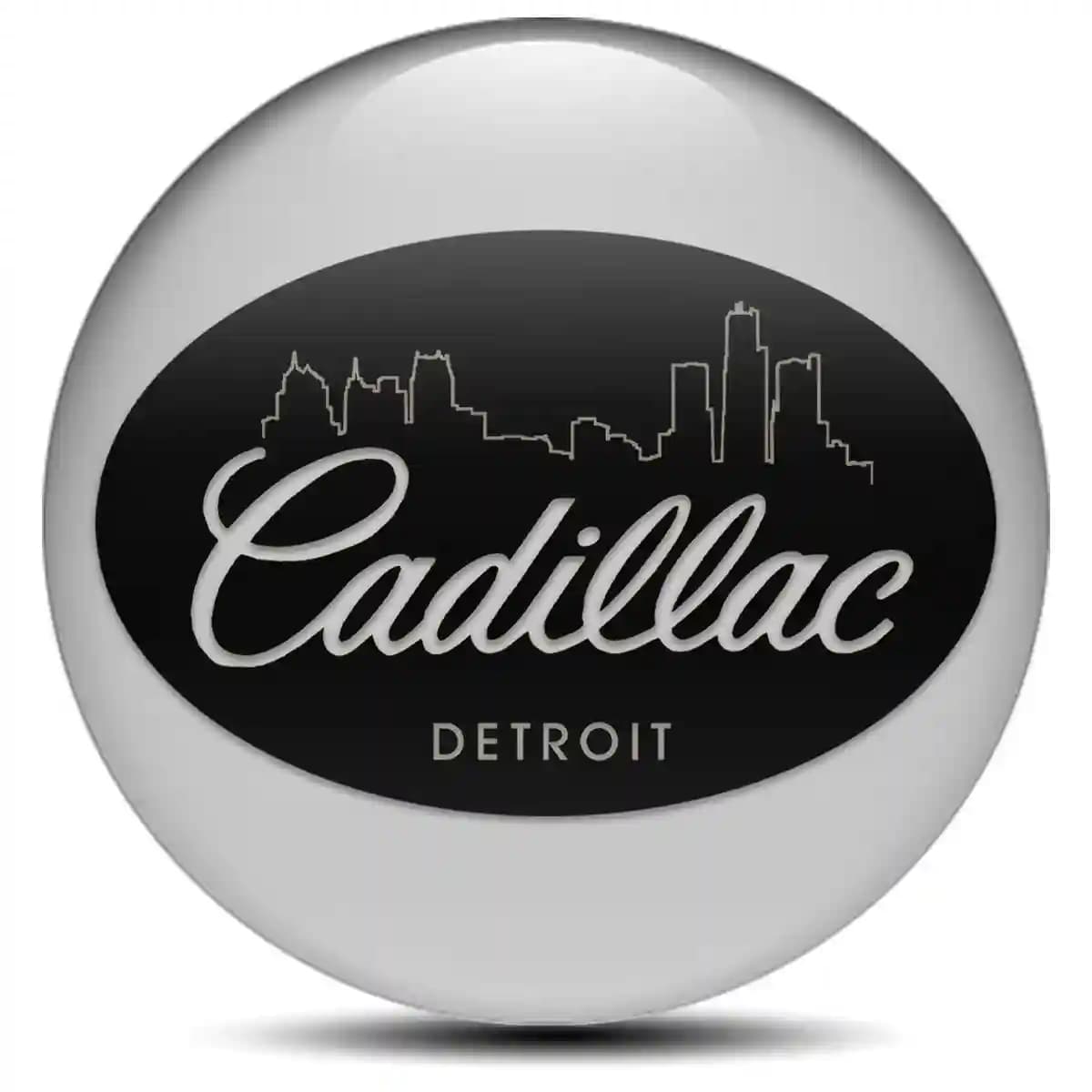 Cadillac Domed Emblem Self-Adhesive Premium Quality