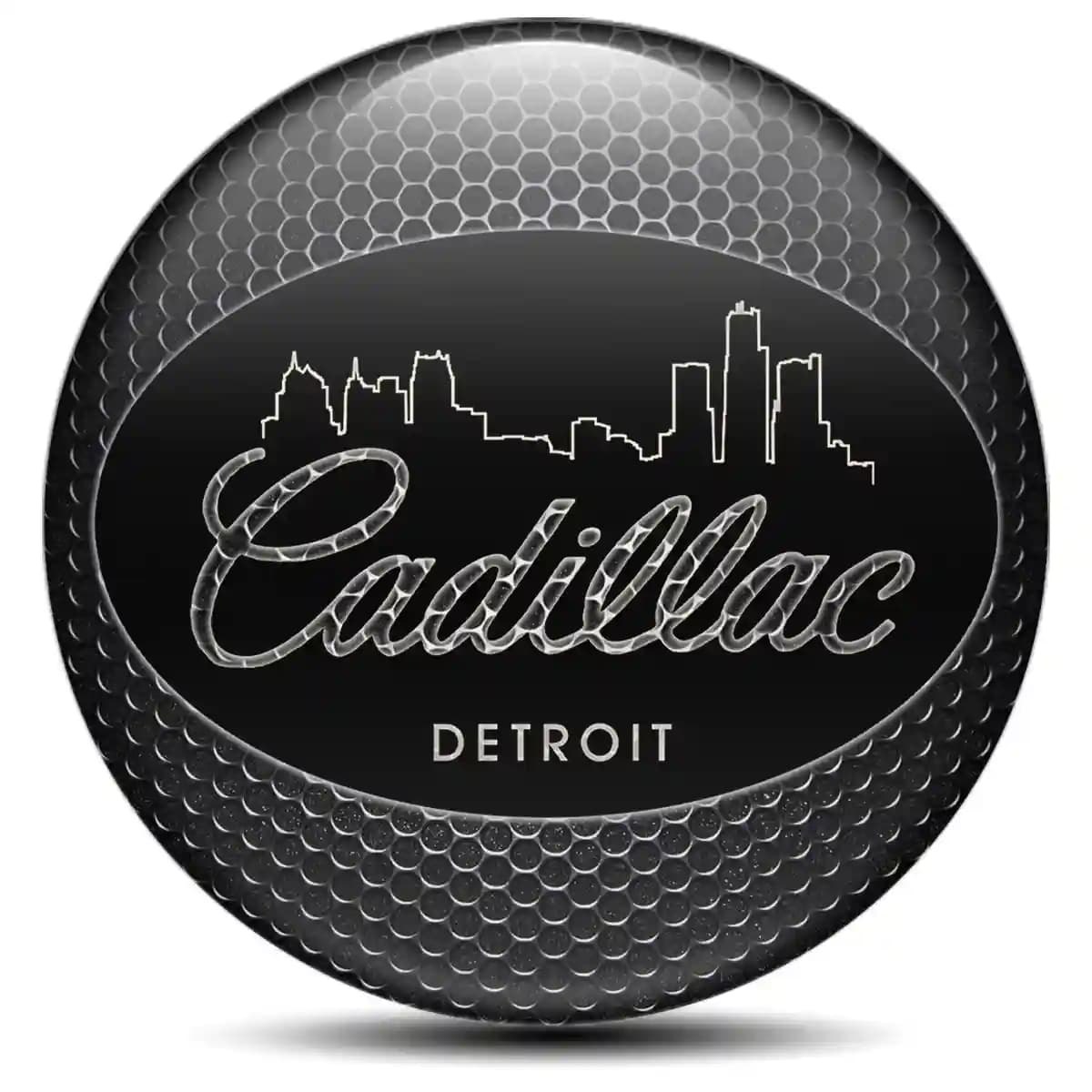 Cadillac Domed Emblem Stylish Design