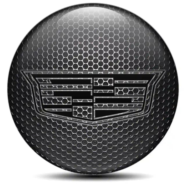 Cadillac Domed Sticker Premium Edition