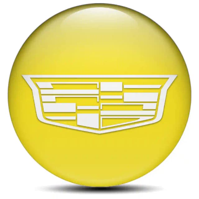 Cadillac Domed Sticker Premium Quality