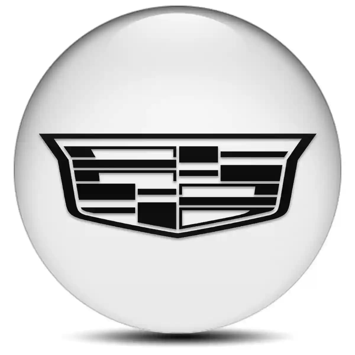 Cadillac Domed Sticker Self-Adhesive High Quality