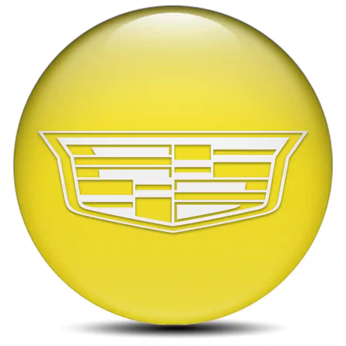 Cadillac Emblem Badge Self-Adhesive Stylish Design