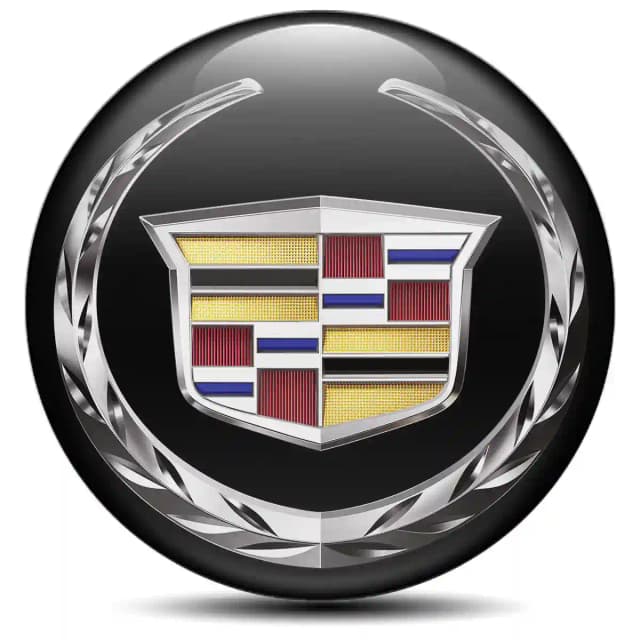 Cadillac Emblem Center Hub Cap Self-Adhesive Luxury Edition
