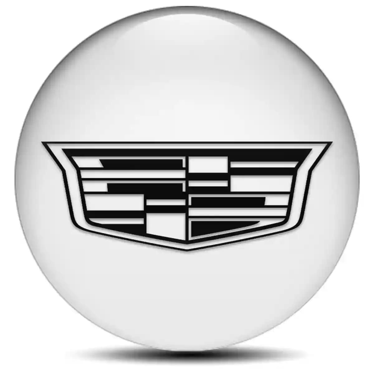 Cadillac Emblem Epoxy Self-Adhesive Luxury Edition