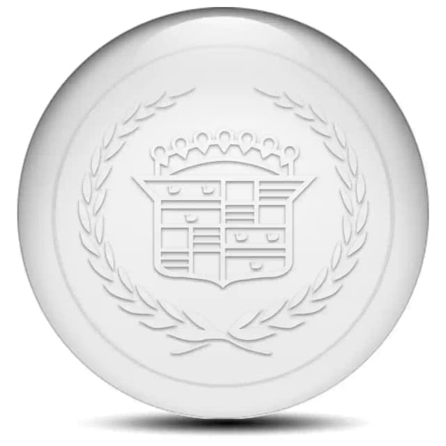 Cadillac Emblem Epoxy Self-Adhesive Premium Quality