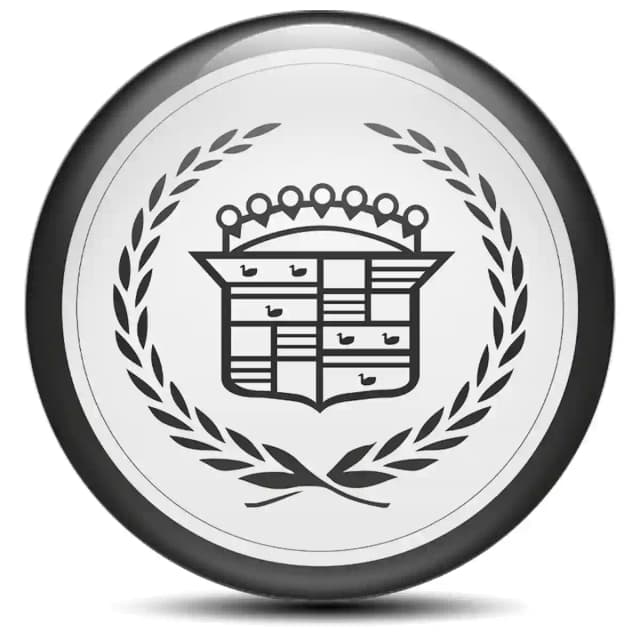 Cadillac Emblem Wheel Center Caps Premium Edition