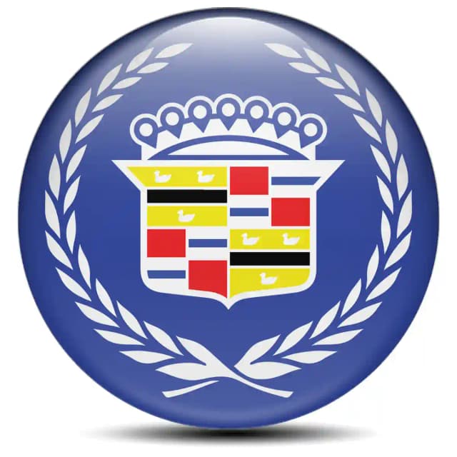 Cadillac Epoxy Sticker Stylish Design