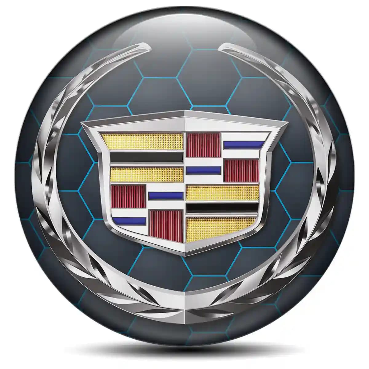 Cadillac Logo Emblem Self-Adhesive Limited Edition