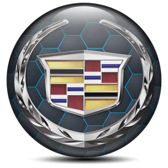 Cadillac Logo Emblem Self-Adhesive Limited Edition