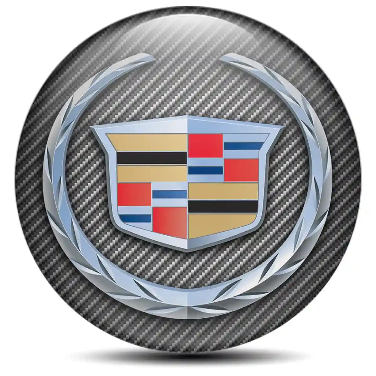 Cadillac Logo Emblem Self-Adhesive Premium Edition