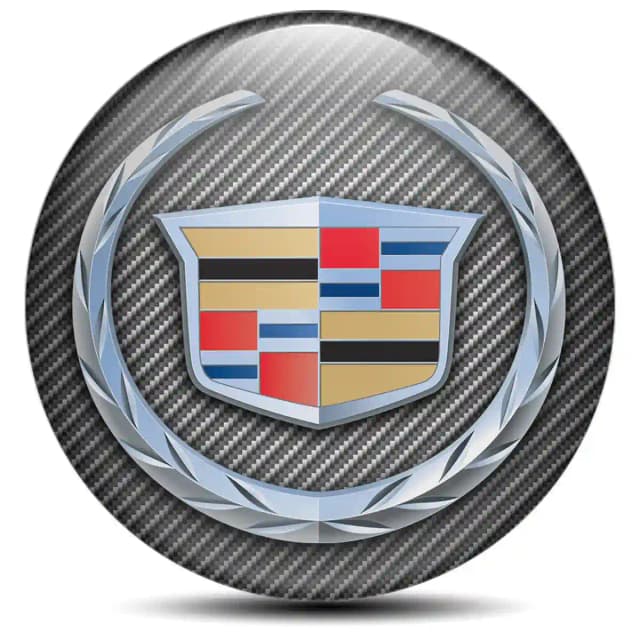 Cadillac Logo Emblem Self-Adhesive Premium Edition