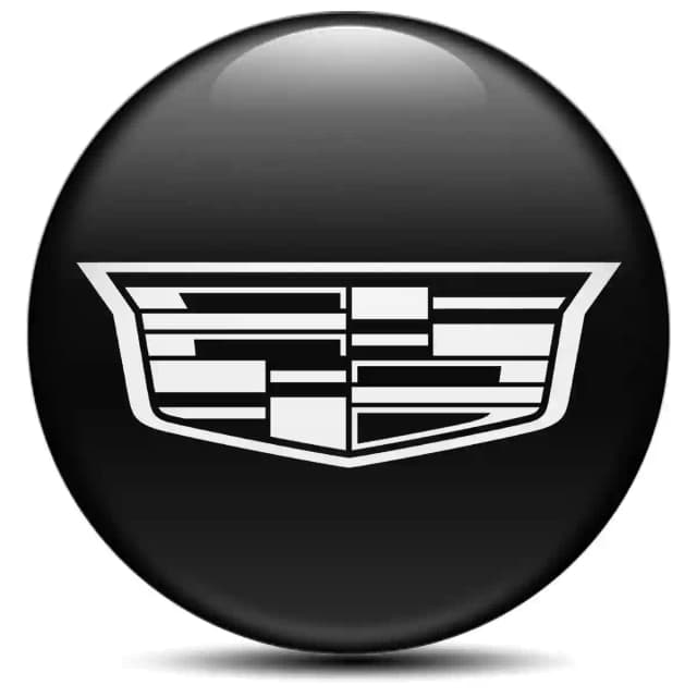 Cadillac Logo Emblem Self-Adhesive Stylish Design