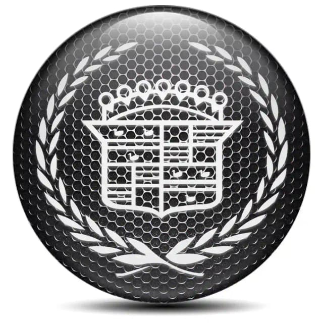 Cadillac Logo Sticker Premium Edition