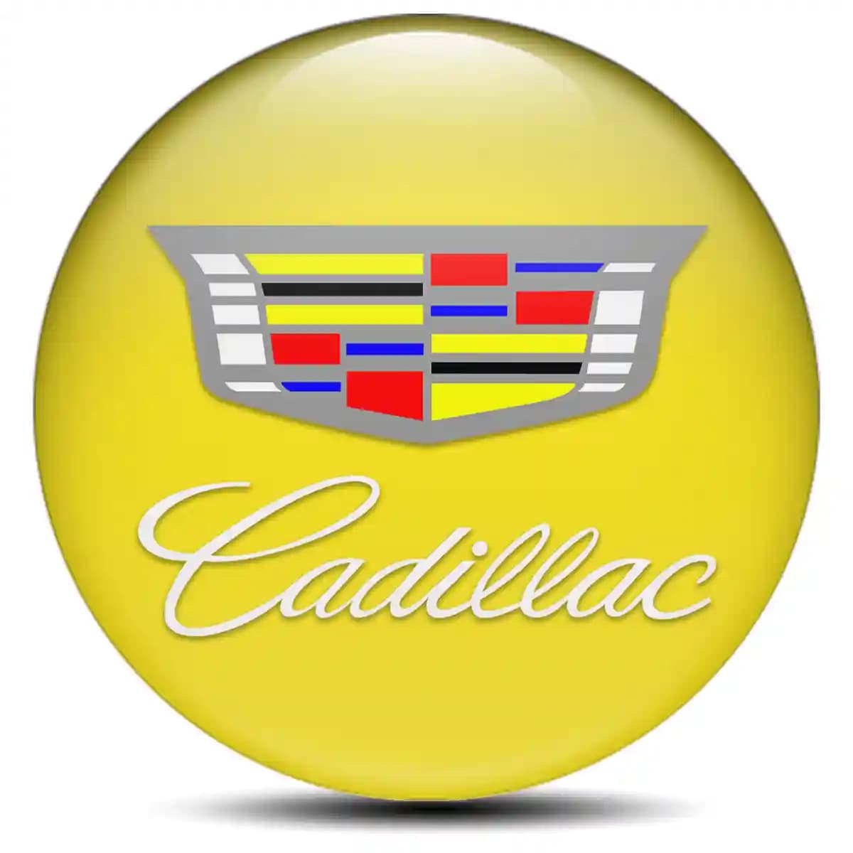 Cadillac Sticker Epoxy 3D Gel Limited Edition