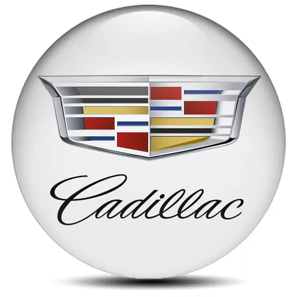 Cadillac Wheel Emblem Self-Adhesive High Quality