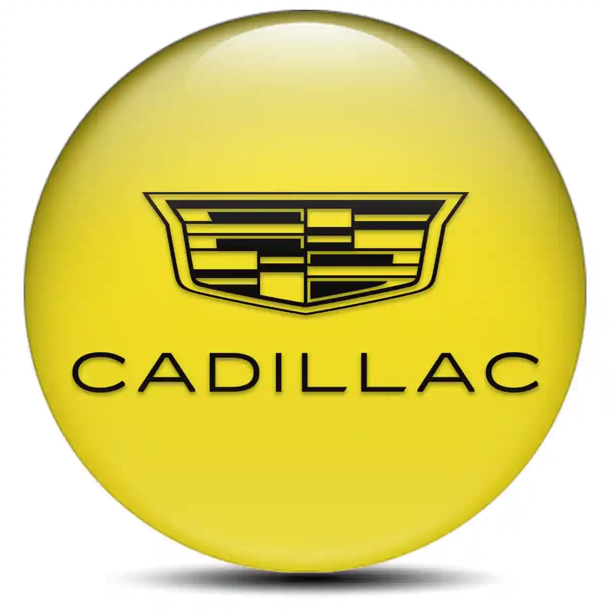 Cadillac Wheel Emblem Self-Adhesive Luxury Edition