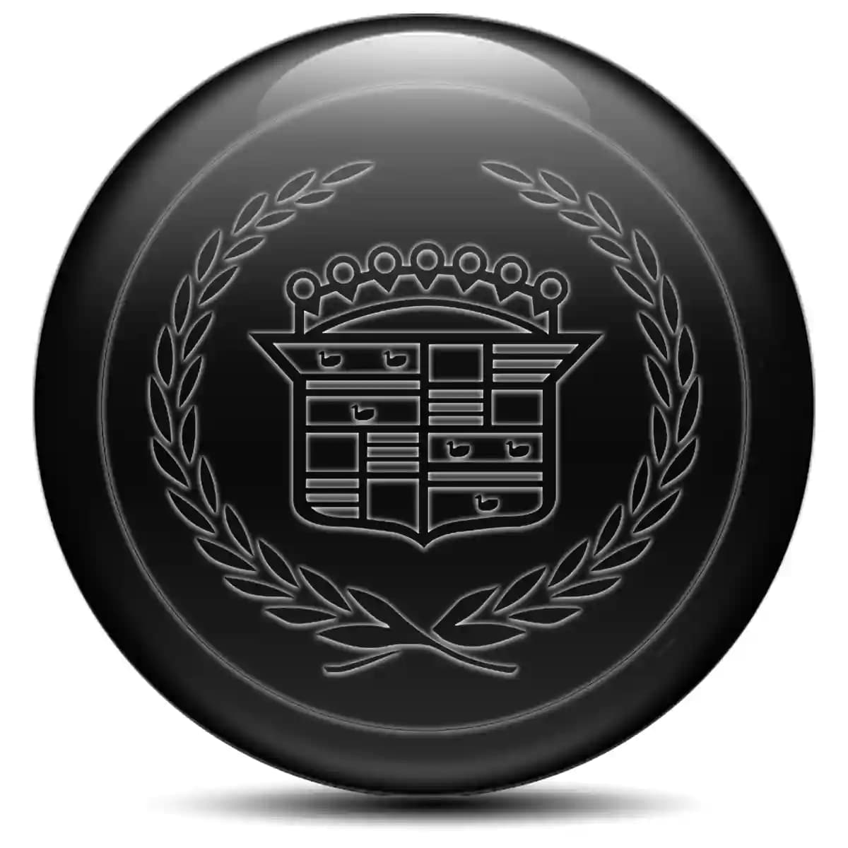 Cadillac Wheel Emblem Self-Adhesive Premium Quality