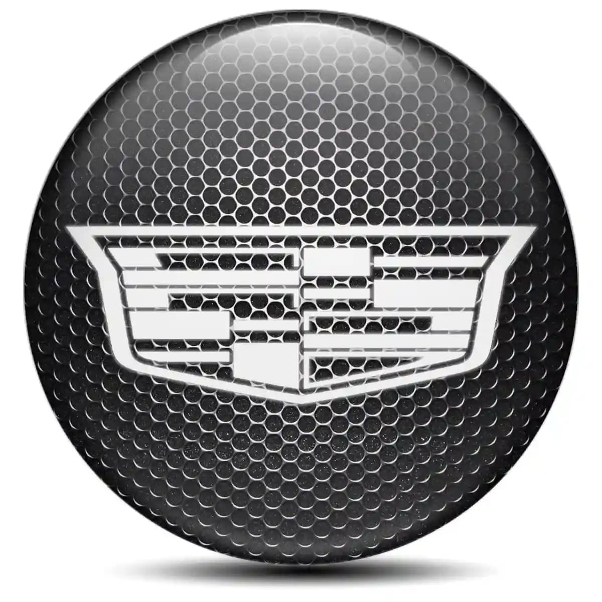 Cadillac Wheel Emblem Self-Adhesive Stylish Design