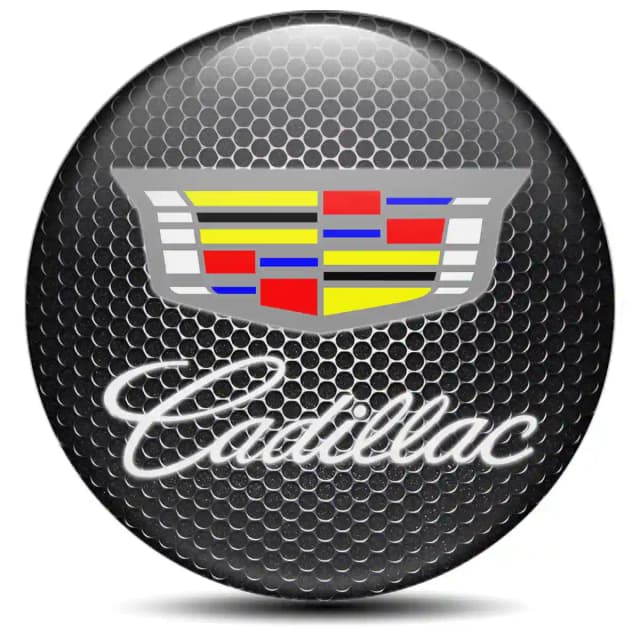 Cadillac Wheel Emblems Premium Edition