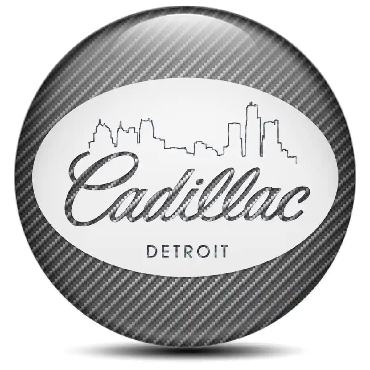 Cadillac Wheel Emblems Premium Resin
