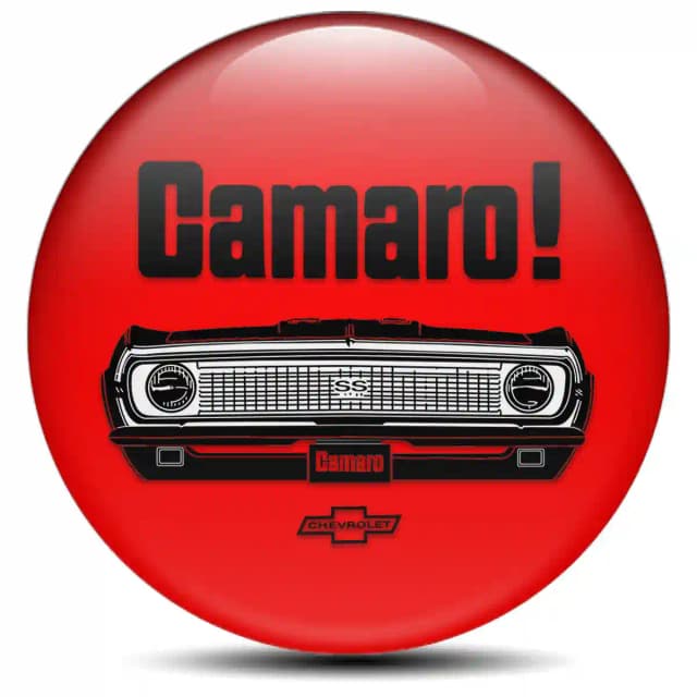 Chevrolet Camaro Emblem Badge Stylish Design