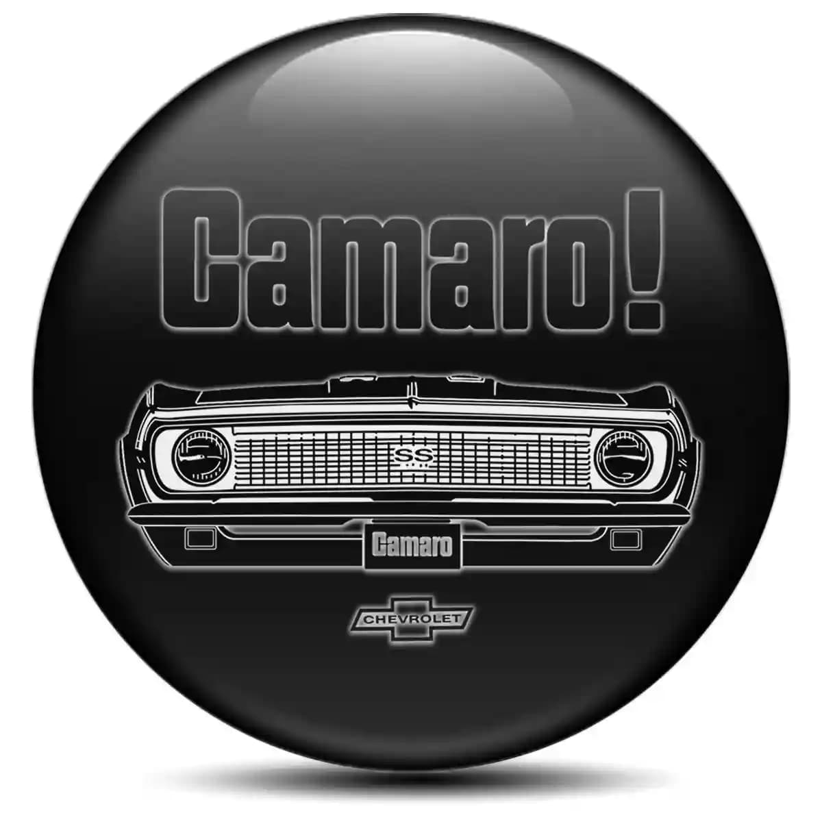 Chevrolet Camaro Emblem Center Hup Cap Stylish Design