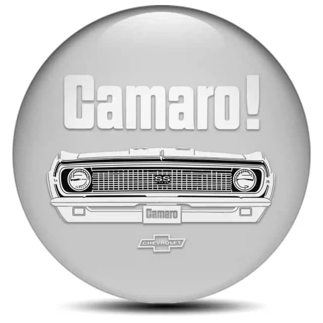 Chevrolet Camaro Emblem Wheel Center Caps Stylish Design