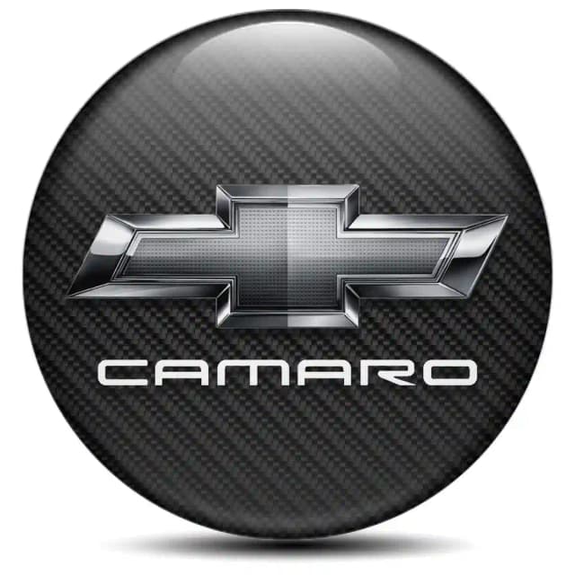 Chevrolet Camaro Wheel Emblem Self-Adhesive Stylish Design