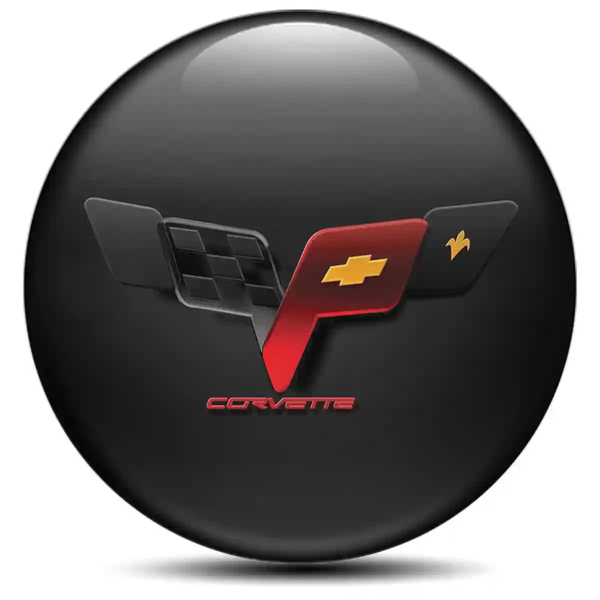 Chevrolet Corvette Badge Emblems Center Cap High Quality