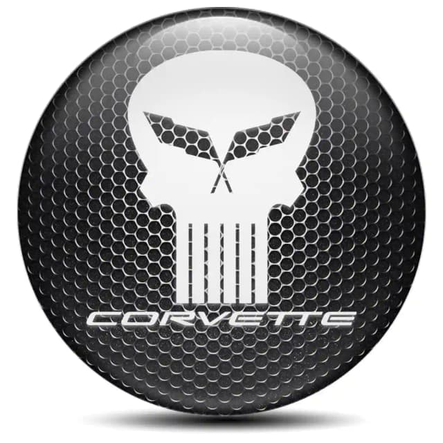 Chevrolet Corvette Domed Emblem Premium Quality
