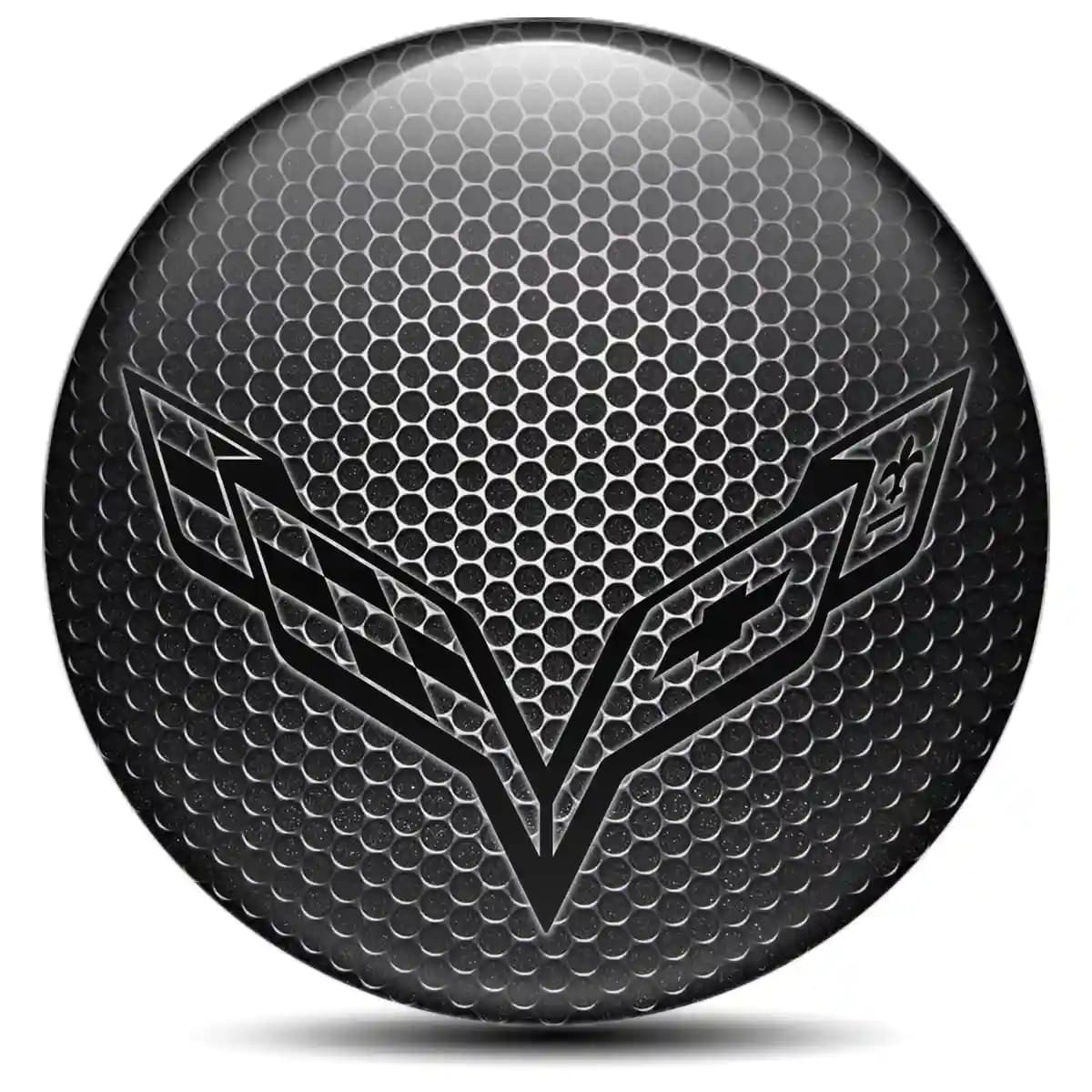 Chevrolet Corvette Domed Emblem Stylish Design