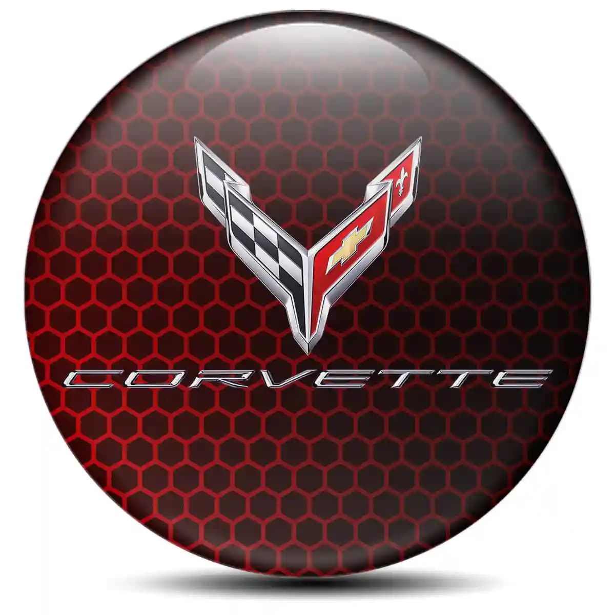 Chevrolet Corvette Domed Sticker Limited Edition