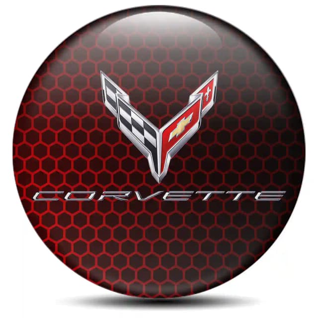 Chevrolet Corvette Domed Sticker Limited Edition