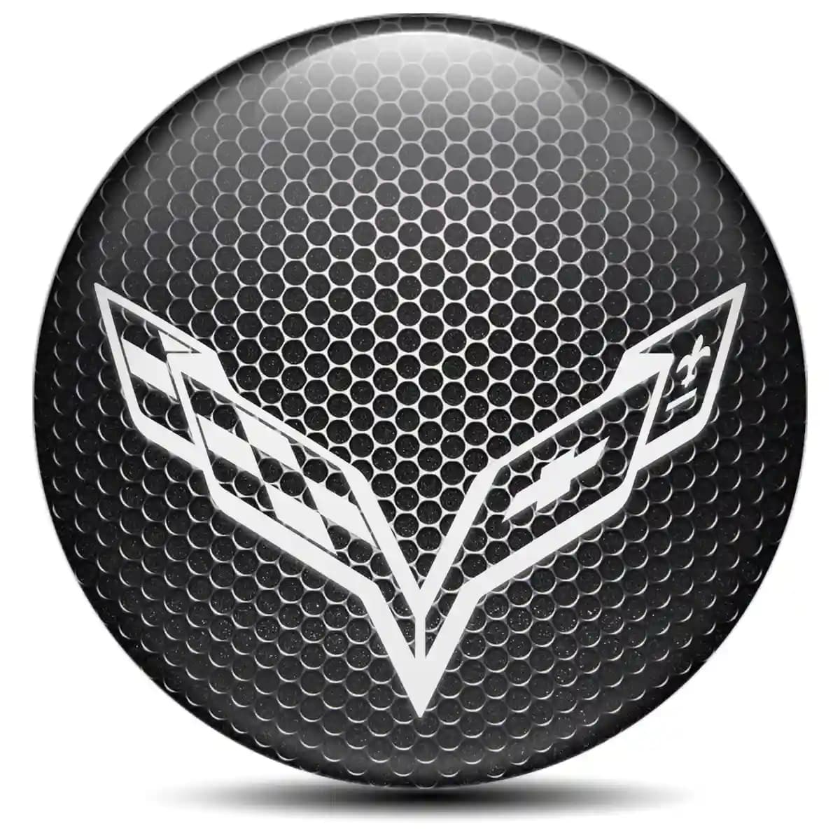 Chevrolet Corvette Domed Sticker Luxury Edition