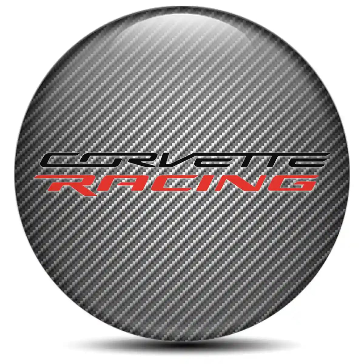 Chevrolet Corvette Domed Sticker Self-Adhesive High Quality