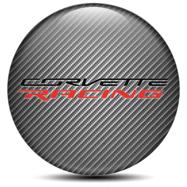 Chevrolet Corvette Domed Sticker Self-Adhesive High Quality