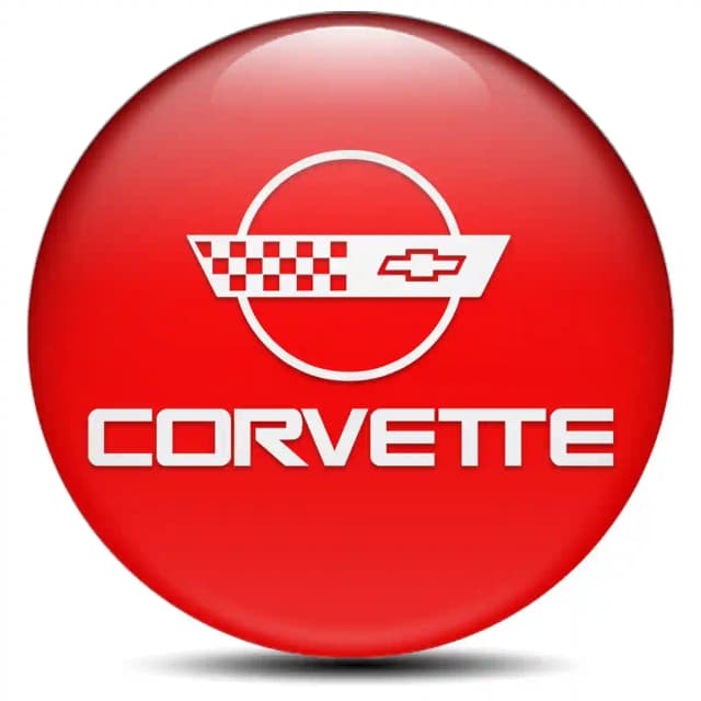 Chevrolet Corvette Emblem Badge Self-Adhesive Limited Edition
