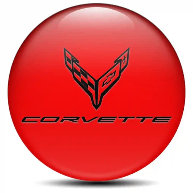 Chevrolet Corvette Emblem Badge Self-Adhesive Stylish Design