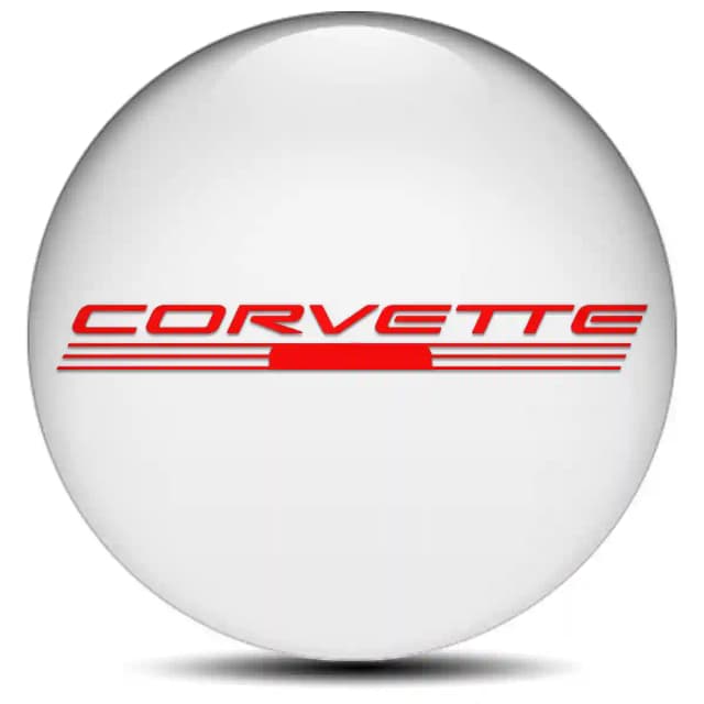 Chevrolet Corvette Emblem Badge Stylish Design