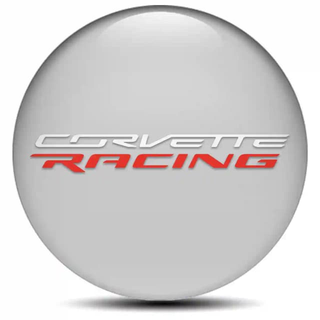 Chevrolet Corvette Emblem Center Hub Cap Self-Adhesive Stylish Design