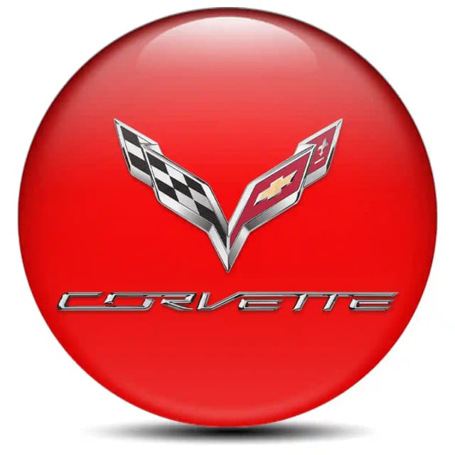 Chevrolet Corvette Emblem Center Hup Cap High Quality