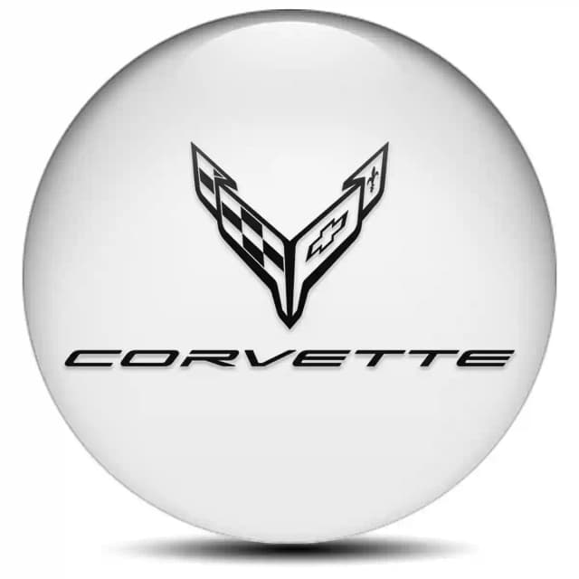 Chevrolet Corvette Emblem Epoxy Self-Adhesive Limited Edition