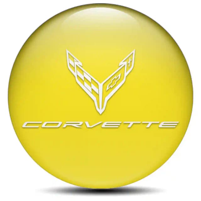 Chevrolet Corvette Emblem Epoxy Self-Adhesive Premium Edition