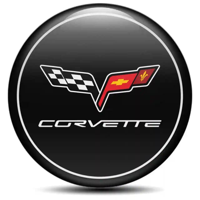 Chevrolet Corvette Emblem Wheel Center Caps Limited Edition