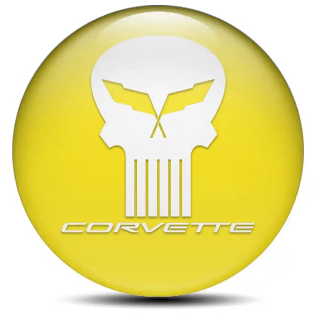 Chevrolet Corvette Logo Emblem Premium Edition