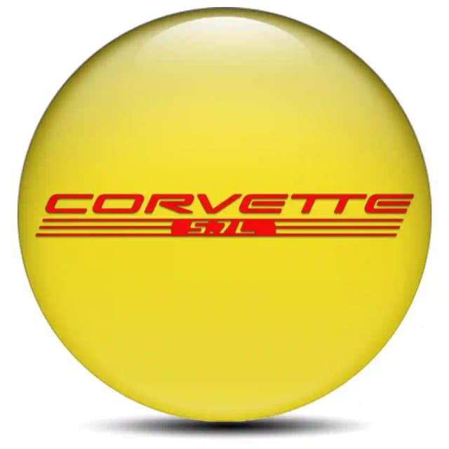 Chevrolet Corvette Logo Emblem Self-Adhesive Premium Edition