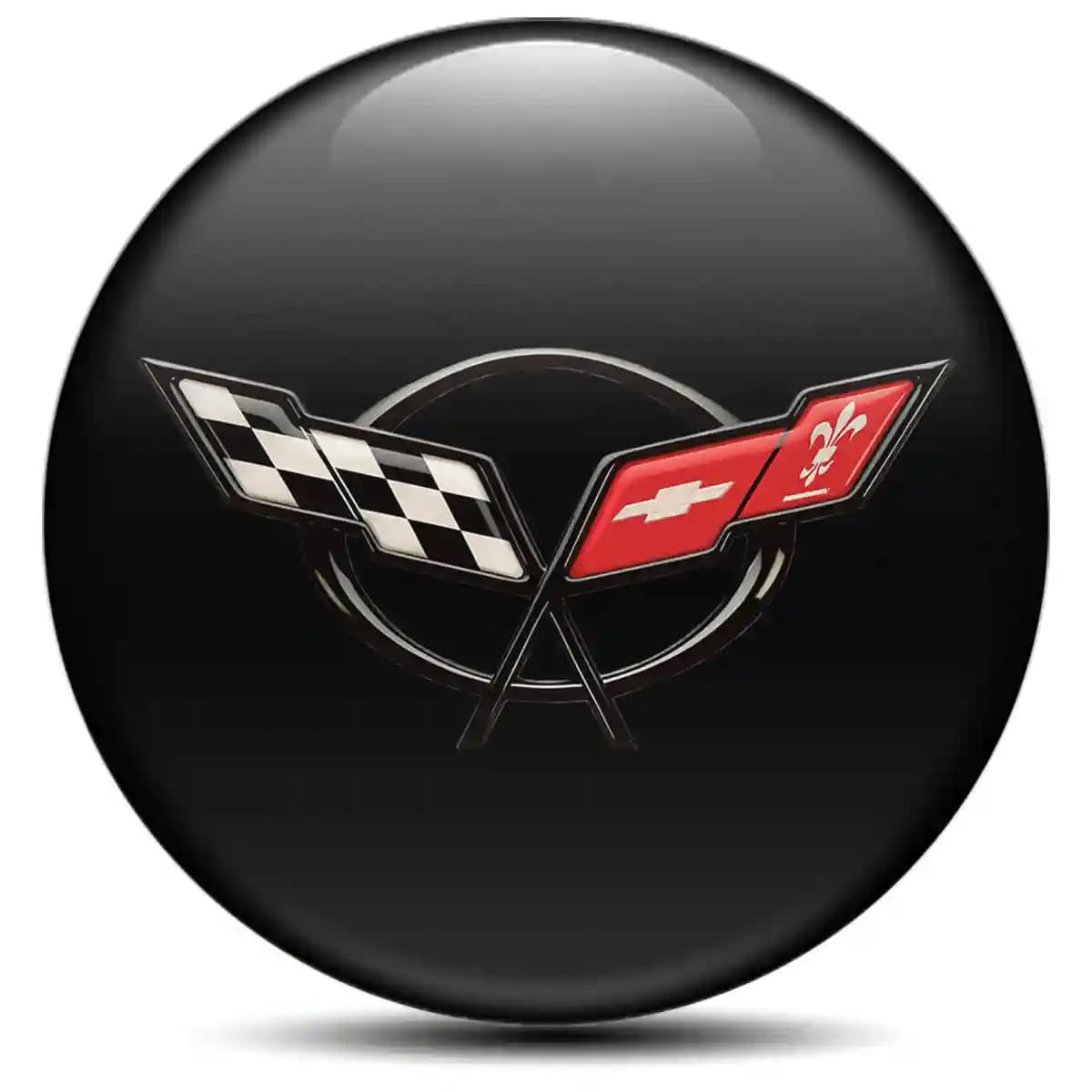 Chevrolet Corvette Logo Sticker High Quality