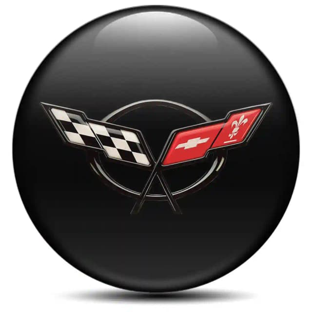 Chevrolet Corvette Logo Sticker High Quality