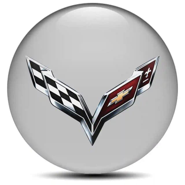 Chevrolet Corvette Logo Sticker Limited Edition
