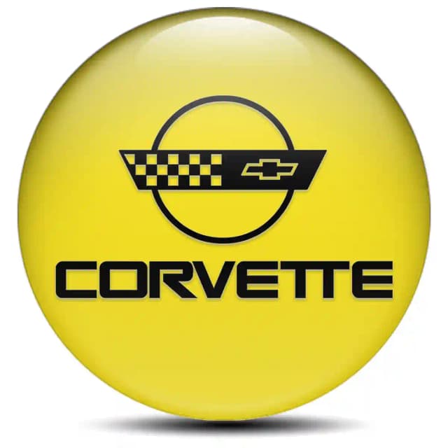 Chevrolet Corvette Sticker Epoxy 3D Gel High Quality